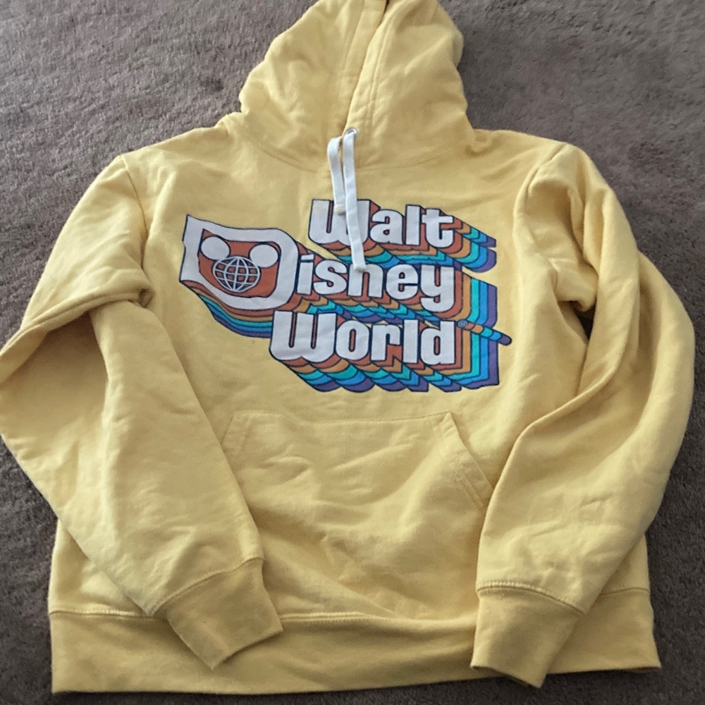 Walt Disney World Yellow Hoodie